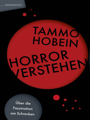 cover image of Horror verstehen